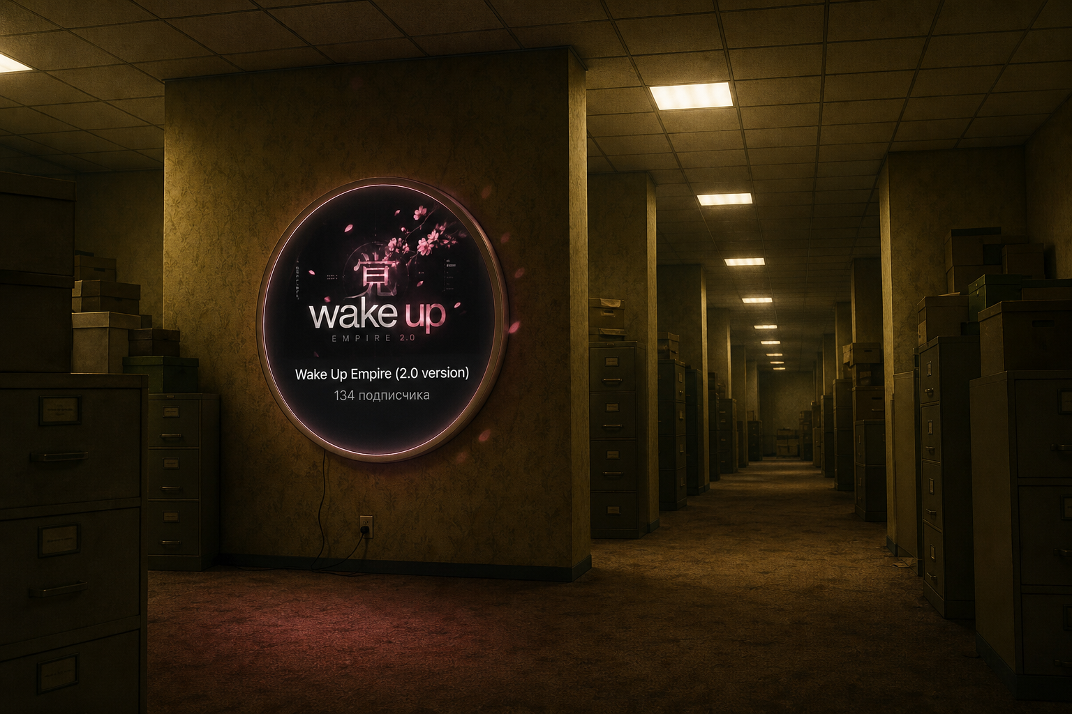 Проект Wake Up Empire в архиве Backrooms